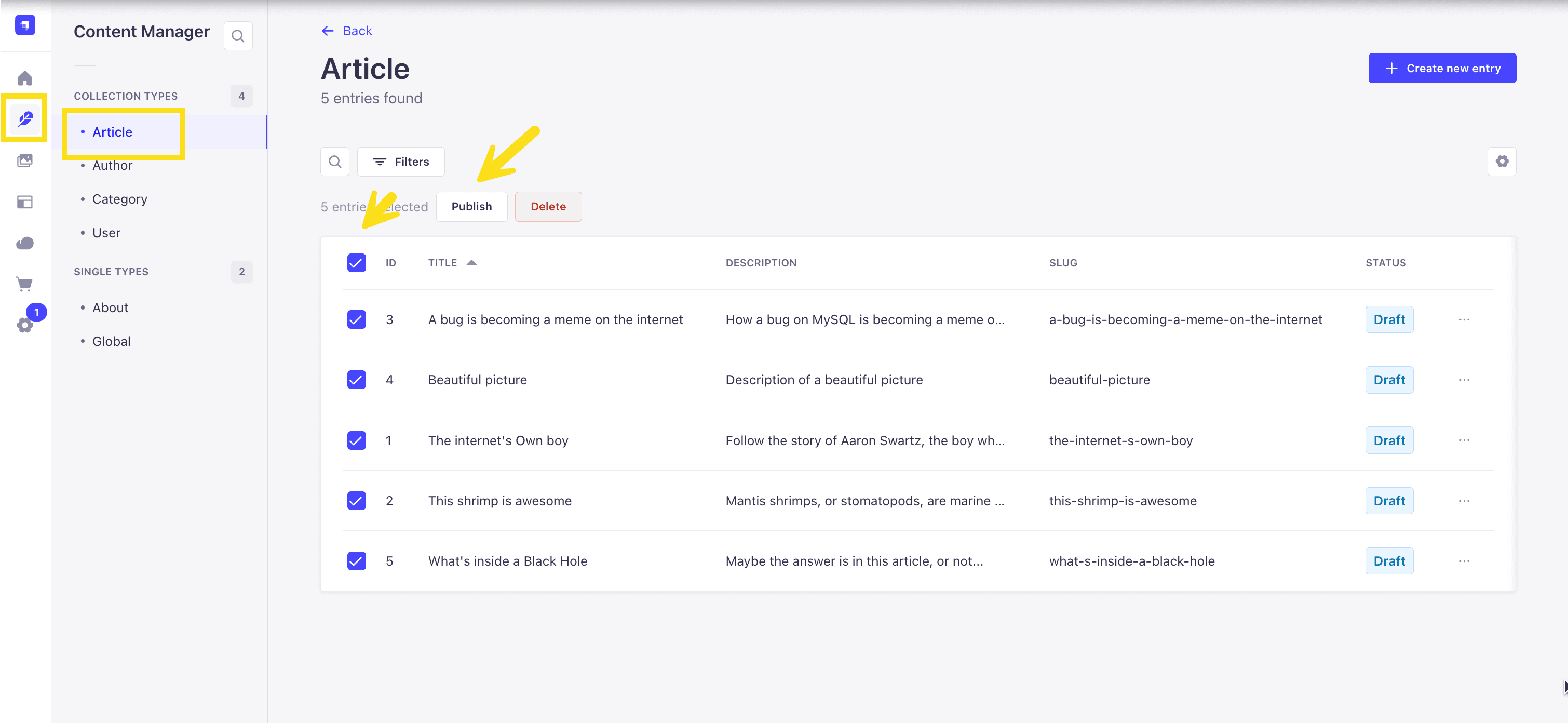 Strapi Articles Published