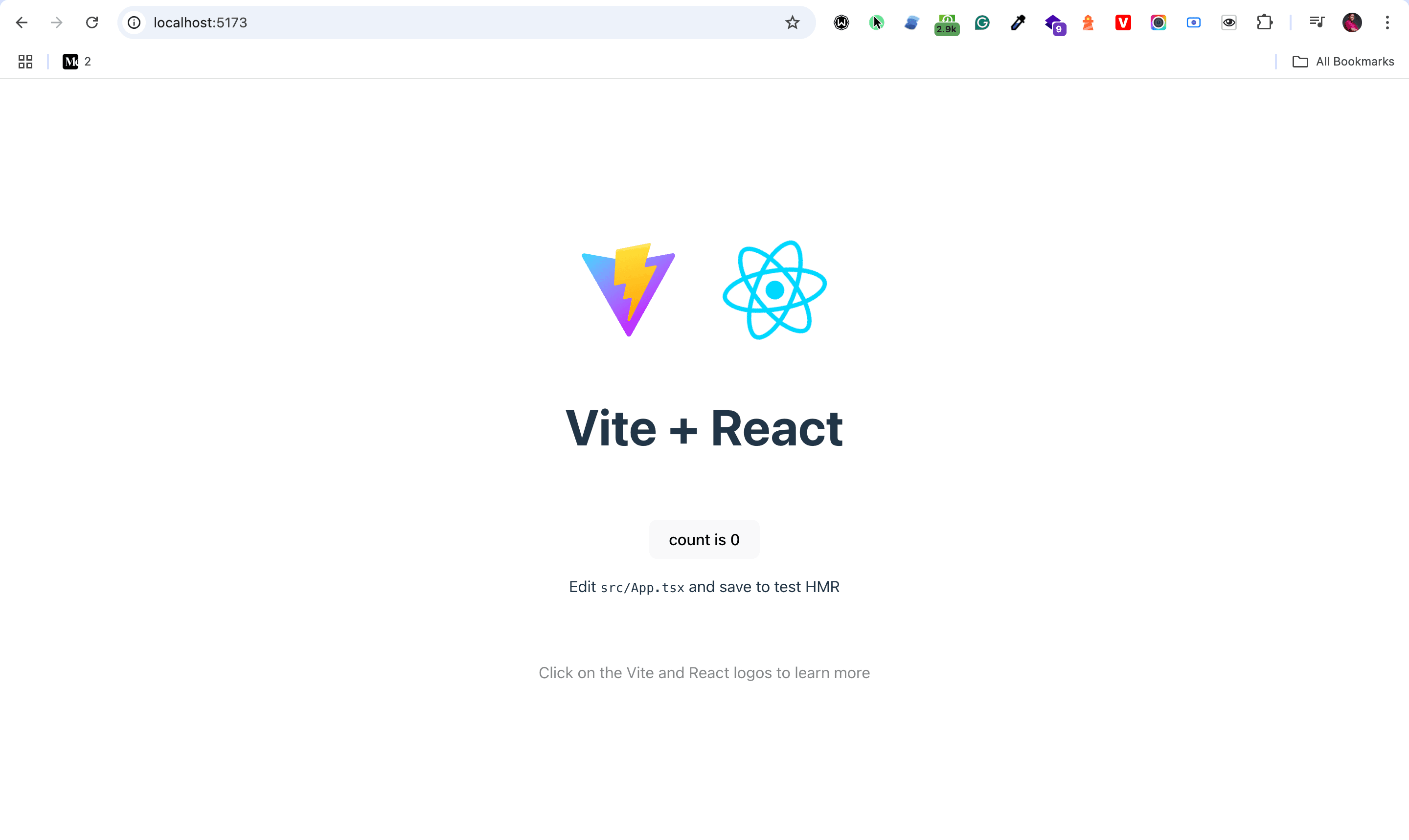 Create a React app with Vite.png