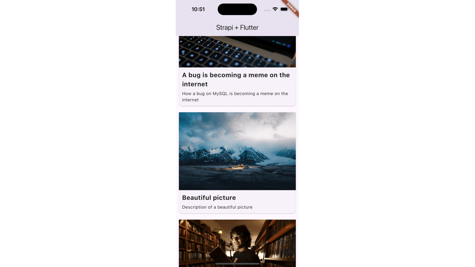 Flutter and Strapi Integration App.png