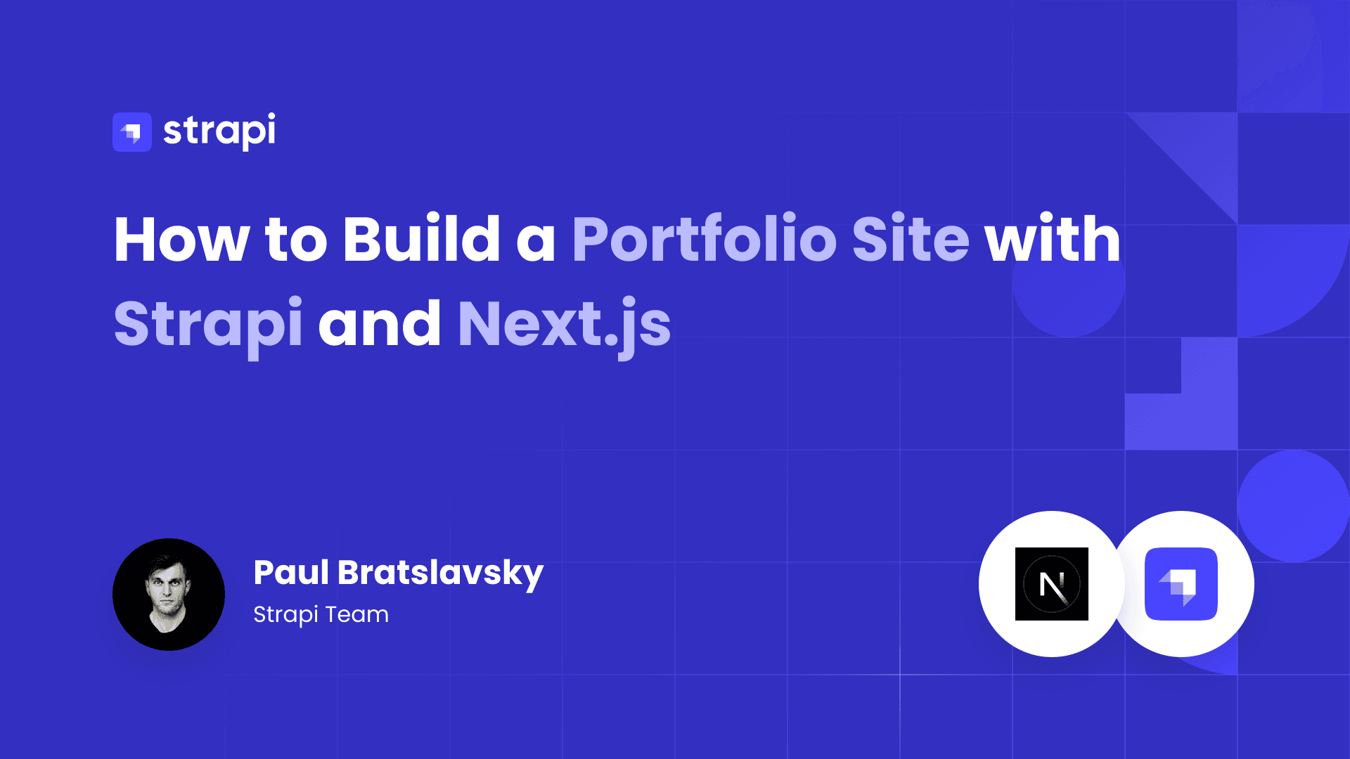Build a Strapi & Next.js Portfolio in Minutes
