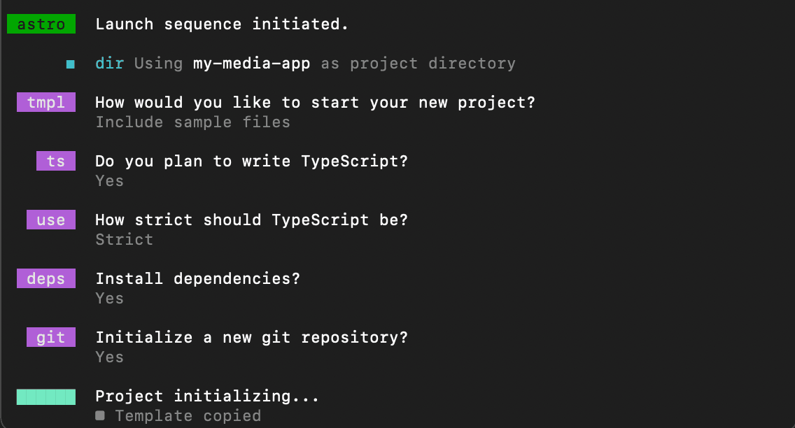 create an astro project.png