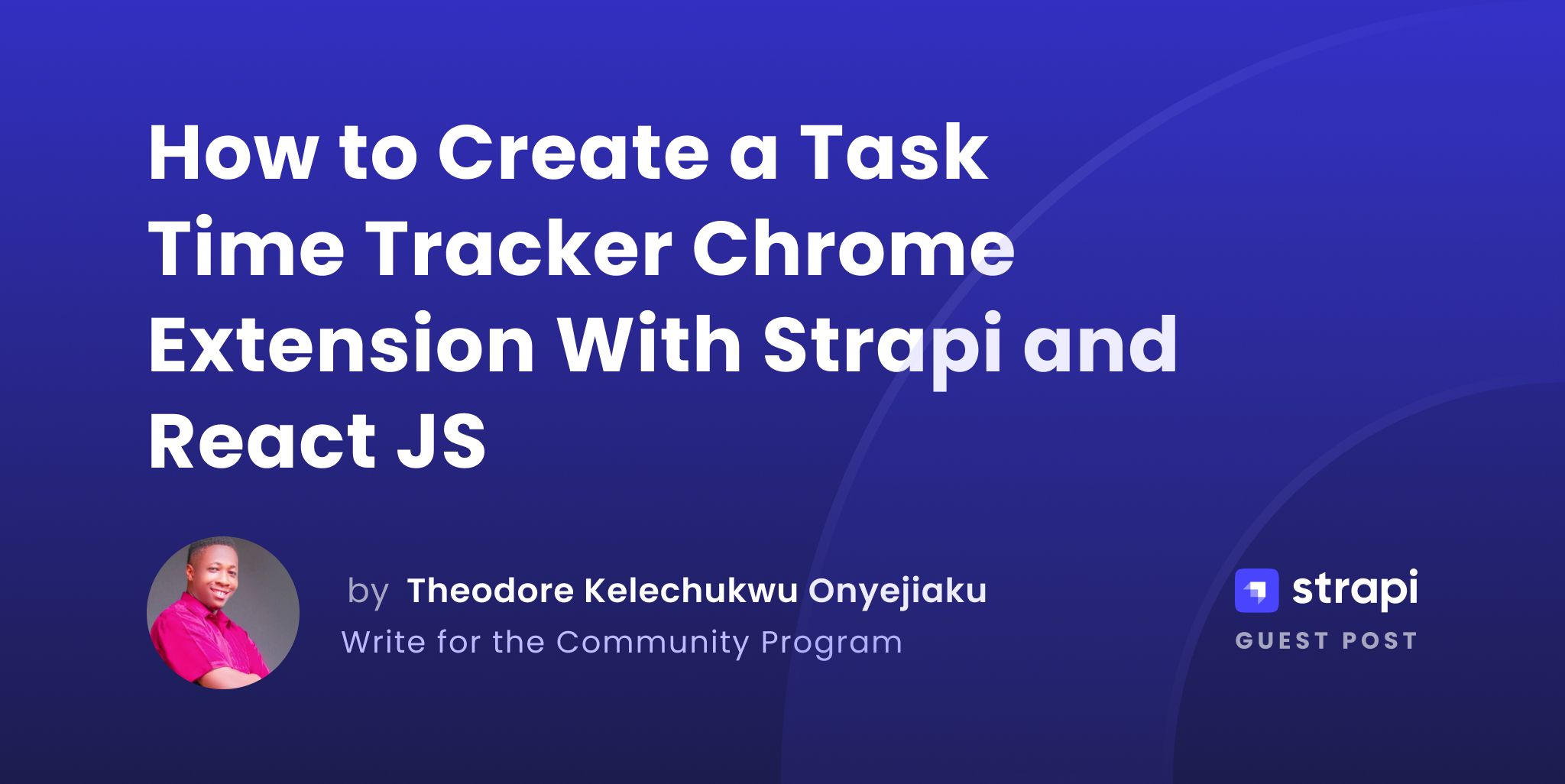 Task Time Tracker Chrome Extension With Strapi and React
