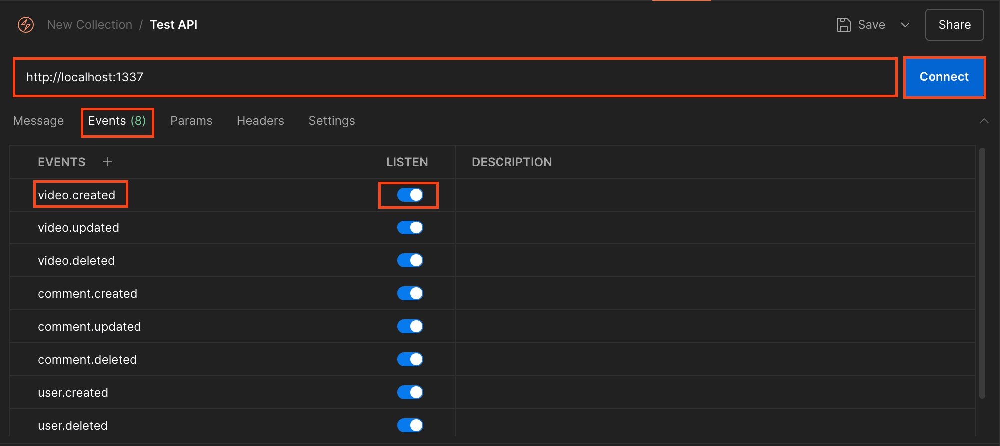 enable events on postman.png
