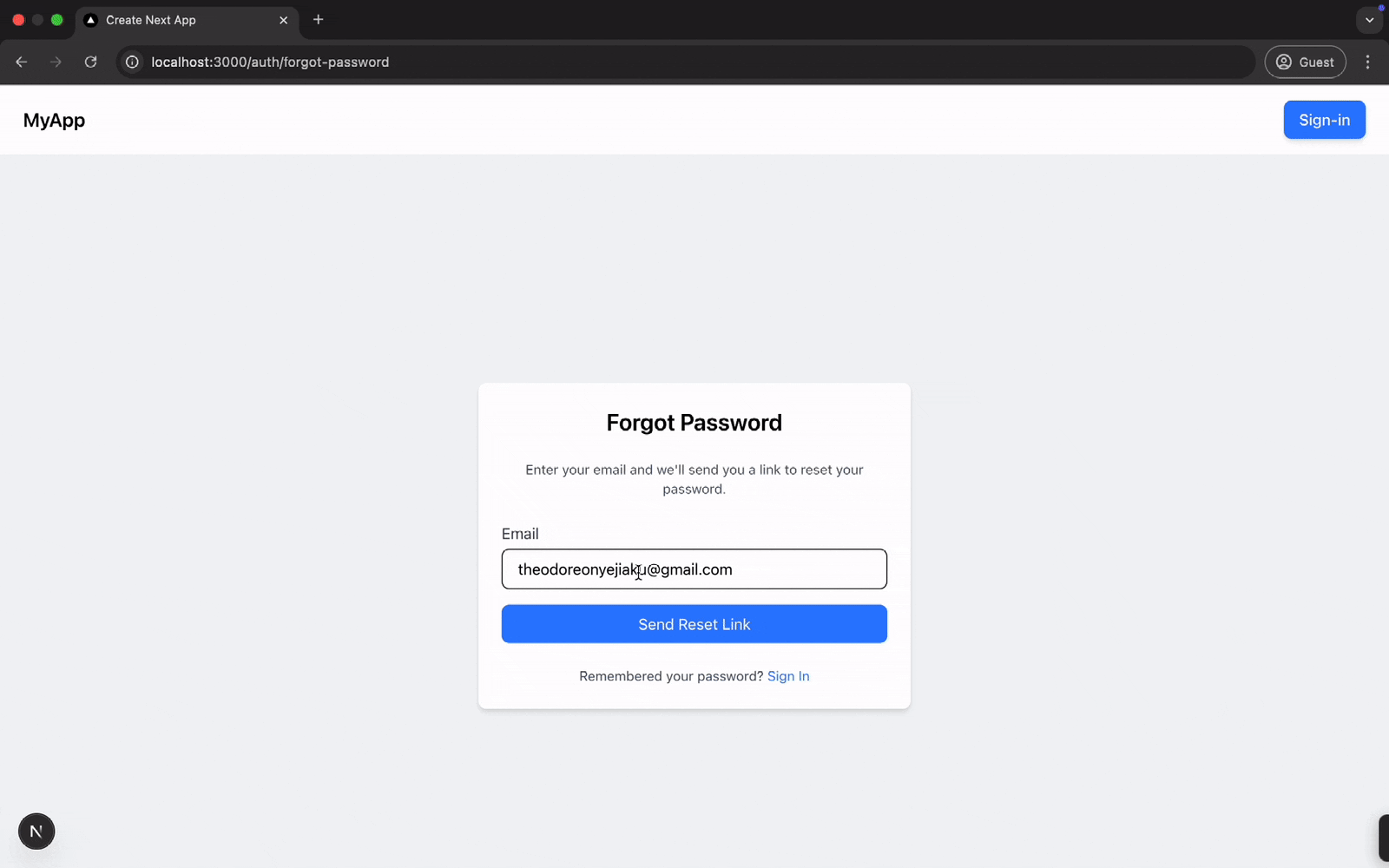 forgot password demo.gif